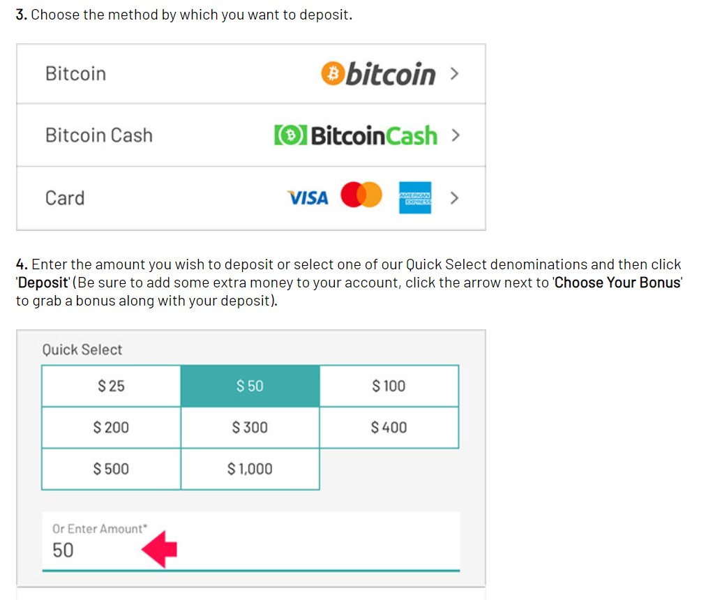 Help and Banking in the Cafe Casino