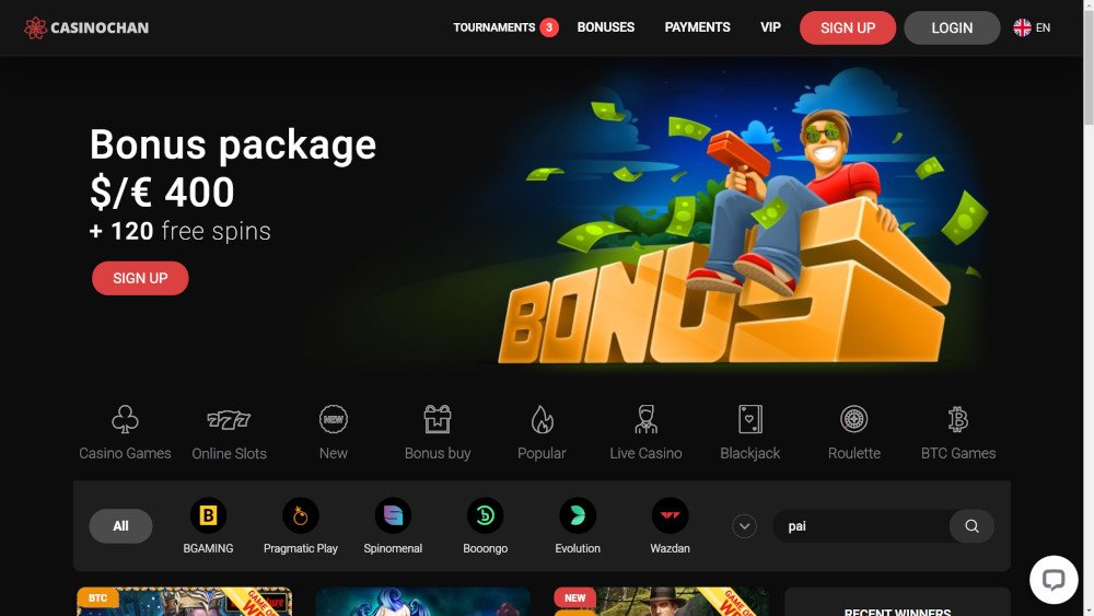 Chan Casino Site
