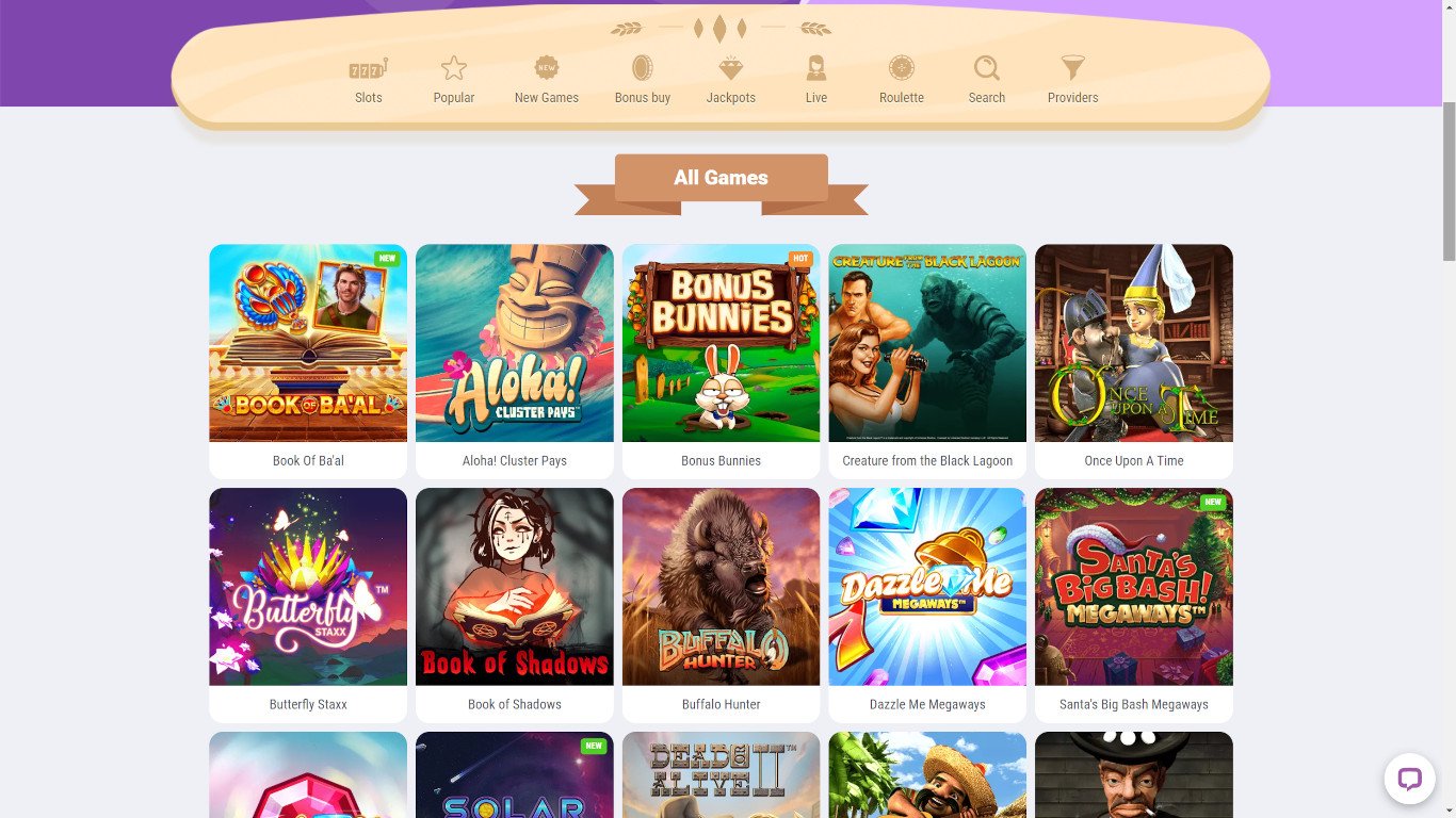 Cookie Casino Games