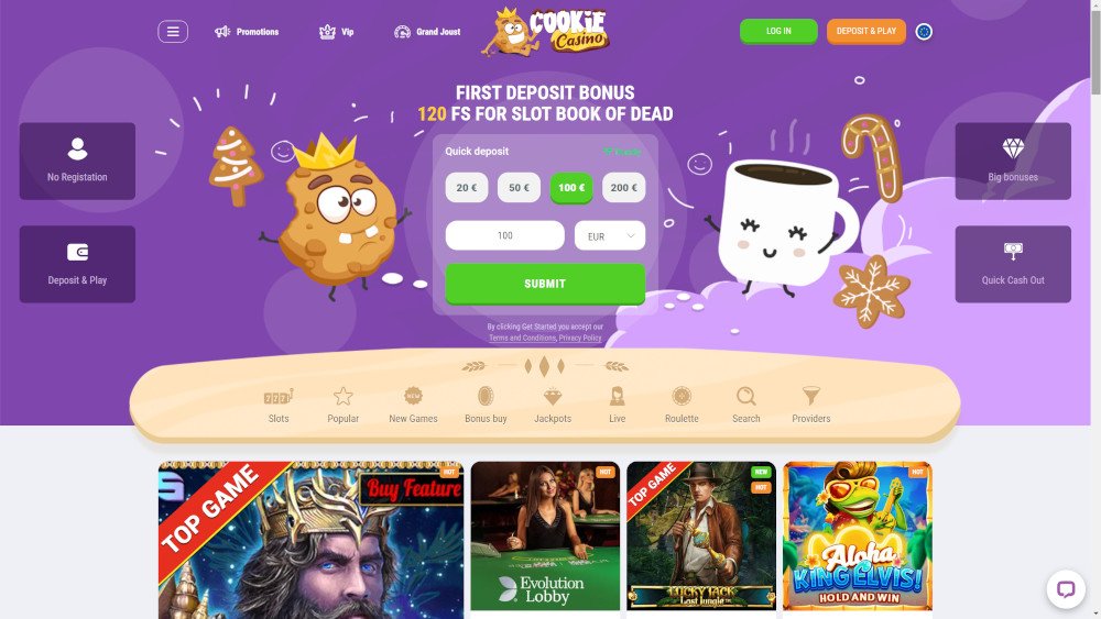 Cookie Casino Site