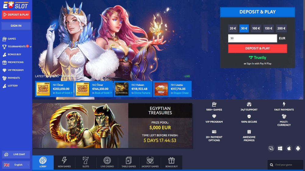 EUslot Casino Site