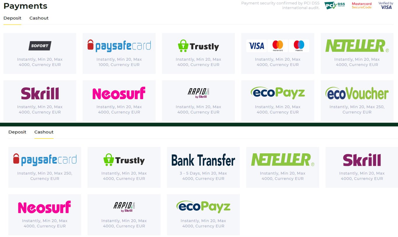 Help and Banking in the Mason Casino