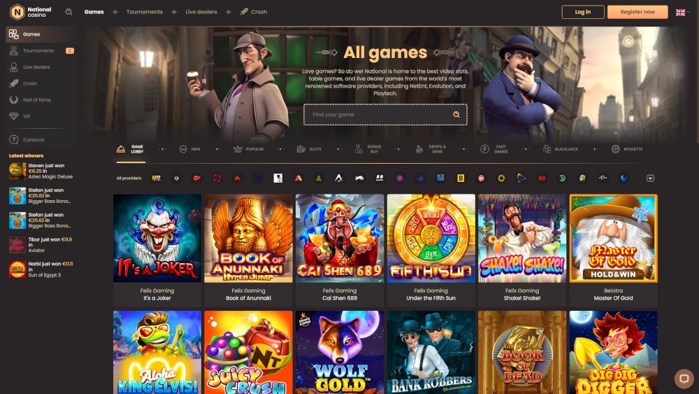 National Casino Games