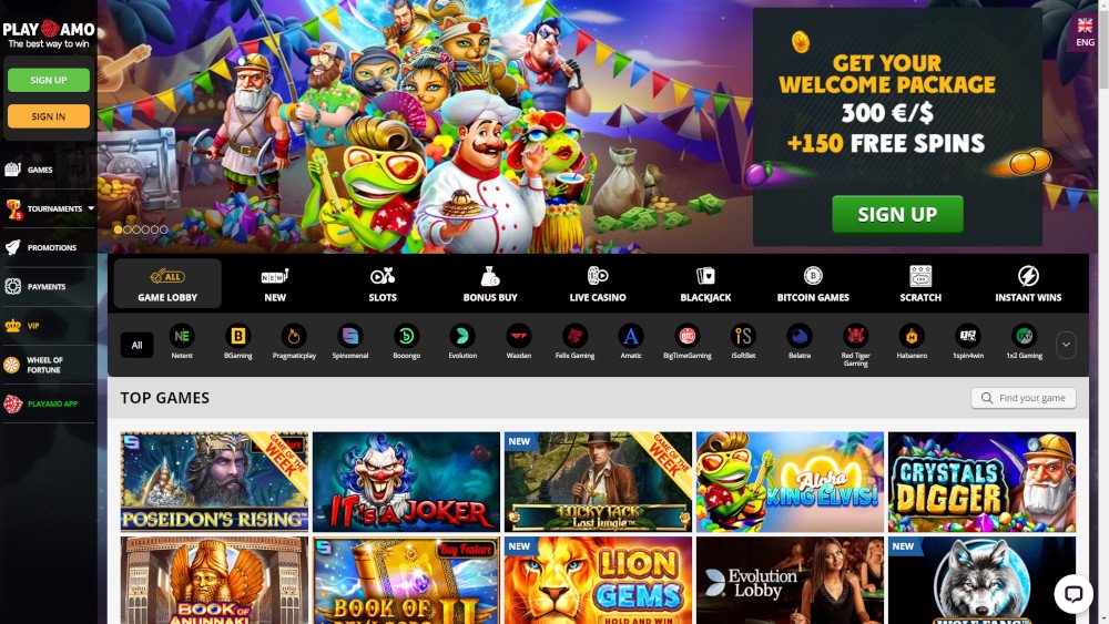 Playamo Casino Site