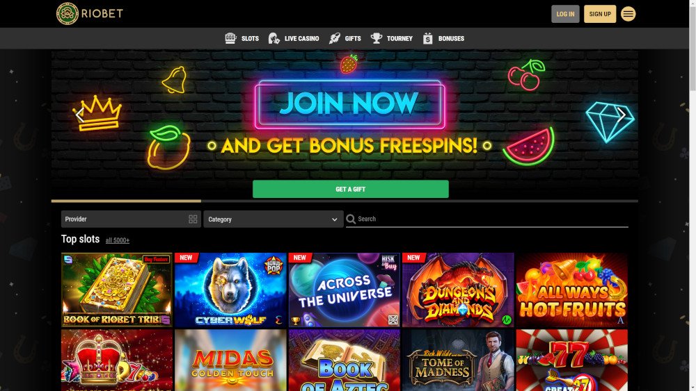 RioBet Crypto Casino Site