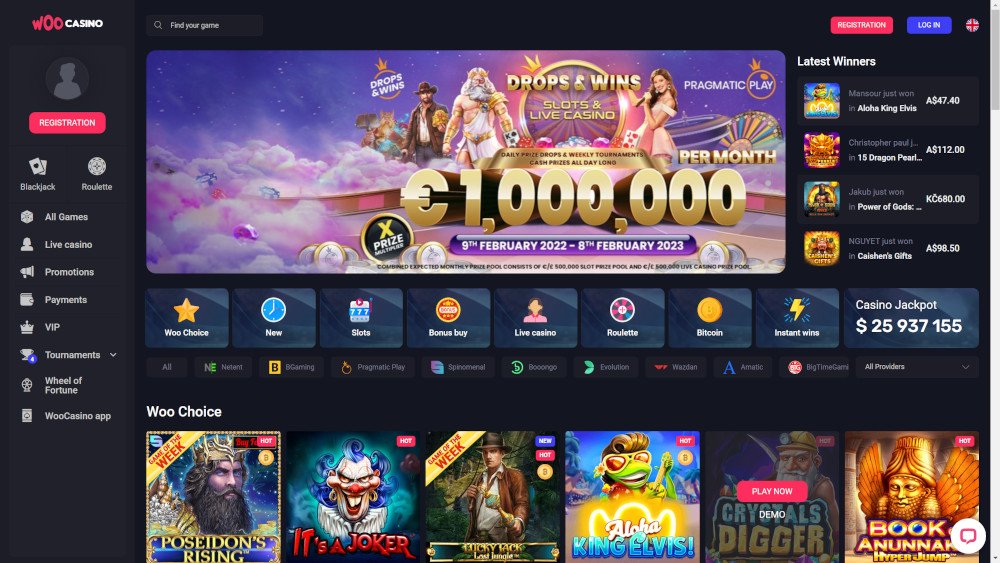 Woo Casino Site